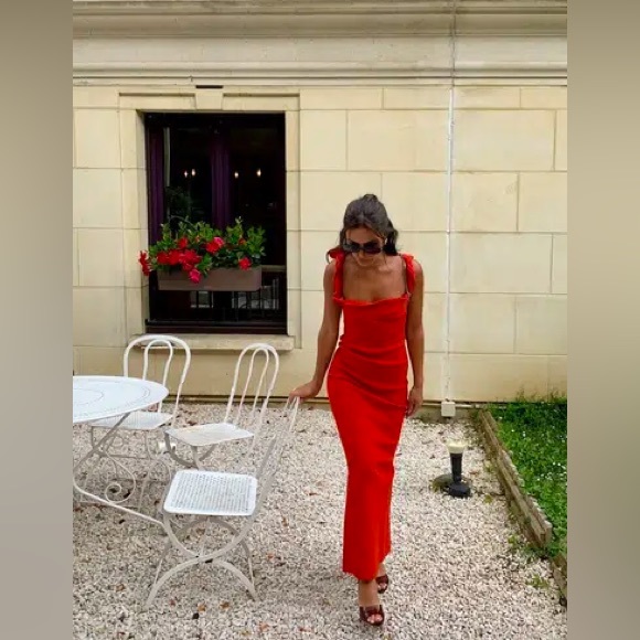 Jacquemus La Robe Maille Alca Dress - Picture 8 of 9